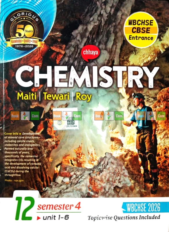 Chhaya Chemistry Class 12 (Semester 3 & 4) - CBSE Board by Maiti, Tewari & Roy - Image 2 by 
